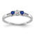 14k White Gold Diamond and Sapphire 3-stone Ring RM5750-SA-016-WA