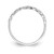 14k White Gold Diamond and Pink Sapphire Fancy Band RM5625-PS-003-WA
