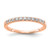 14K Rose Gold Lab Grown Diamond VS/SI FGH 1/4ct Wedding Band RM4227B-025-9RLG