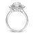 14K White Gold Lab Grown Diamond VS/SI FGH Semi-mount Engagement Rin RM6755E-150-WLG