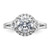 14K White Gold Lab Grown Diamond VS/SI FGH Semi-mount Engagement Rin RM6755E-150-WLG