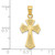10k Reversible Cross Charm 10C1311