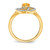 14k Polished Diamond and Citrine Square Ring RM6900-CI-014-YA