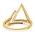 14k Polished Double Triangle Diamond Ring RM6836-016-YA