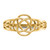 10k Polished Ladies Celtic Knot Ring 10D1870