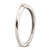 10k White Gold Contoured Wedding Band RM6391B-0W