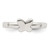 Sterling Silver Rhodium-plated Polished Butterfly Children's Ring QR4458-4
