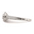 10k White Gold Halo Cluster 1/6 carat Diamond Complete Engagement Ring RM6393E-016-0WAA