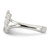 Sterling Silver Polished Fancy Toe Ring QR2658