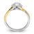 14K Two-Tone Lab Grown Diamond VS/SI FGH Petite Engagement Ring RM7274E-023-WYLG