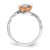 14K Two-Tone Lab Grown VS/SI FGH Dia Flower Ring RM7496-025-WRLG
