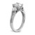 14K White Gold Lab Grown Diamond VS/SI GH, Semi-Mount Eng Ring RM7840E-150-WLG