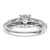 14K White Gold Lab Grown Diamond VS/SI FGH Semi-mount Engagement Rin RM9046E-100-WLG
