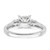 14K White Gold Lab Grown Diamond VS/SI FGH Semi-Mount Eng Ring RM7842E-100-WLG