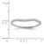 Sterling Silver Rhodium Plated Diamond Wrap Ring QR4789-8