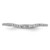 Sterling Silver Rhodium Plated Diamond Wrap Ring QR4789-8