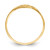 14k Cross in Heart Ring R132