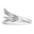 14k White Gold Polished 4-Bar Ring R608