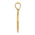 14k Guardian Angel Medal Hollow Pendant REL149