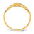 14k Polished Claddagh Ring R700
