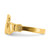 14k Polished Claddagh Ring R700