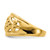 14k Polished Cut-Out Heart Design Band R696