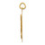 14k Long Life Pendant A2537