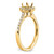 14K Eternal Promise Lab Grown VS/SI FGH Dia Halo Complete Ring RM2057E-050-8CYLG