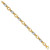 14k Two-tone Polished Fancy Link Bracelet SF2393-7.5