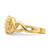 14K Polished Freeform Links Ring R760