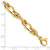 14k Polished Fancy Link 7in Bracelet SF2422-7