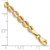 14k Polished Link Bracelet SF2695-7.25