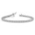 14k White Gold AAA Diamond Tennis Bracelet X603WAAA