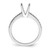 14K White Gold Lab Grown Diamond VS/SI FGH Complete Engagement Ring RM2593E-050-7CWLG