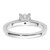 14K White Gold Lab Grown Diamond VS/SI FGH Semi-Mount Engagement Rin RM2593E-075-7WLG