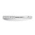 14K White Gold Lab Grown Diamond VS/SI FGH Wedding Band RM2593B-022-7WLG