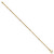 14K with Rhodium Woven Flexible D/C Beads Bracelet SF2825-7.25