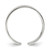 Sterling Silver Solid Toe Ring QR870