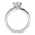 14K White Gold Lab Grown Diamond VS/SI FGH Round Semi-mount Eng Ring RM2433E-075-7WLG