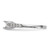 14K White Gold Lab Grown Diamond VS/SI FGH 3-Stone Complete Eng Ring RM2972E-033-7CWLG