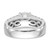 14K White Gold Lab Grown Diamond VS/SI FGH Peg Semi-mount Eng Ring RM2935E-144-7WLG