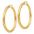 14k Polished 5mm Lightweight Hoop Earrings TC194L