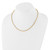 14k Polished and D/C Fancy Twisted 18in Necklace SF3022-18