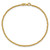 14K Polished and Diamond-cut Beaded Bracelet SF3023-7.5