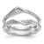 14K White Gold Lab Grown VS/SI FGH Dia Ring Guard RM3115B-033-WLG