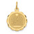 14k Love Sentinment Engraveable Charm XAC494