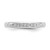 14K White Gold Lab Grown VS/SI FGH Dia 9-Stone Channel Band RM3313B-014-WLG