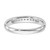 14K White Gold Lab Grown VS/SI FGH Dia 9-Stone Channel Band RM3313B-014-WLG