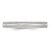 10k White Gold 3mm Milgrain Half Round Wedding Band Size 4 1WM030-4