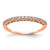 14K Rose Gold Polished Lab Grown Diamond VS/SI FGH Band RM5626-025-7RLG